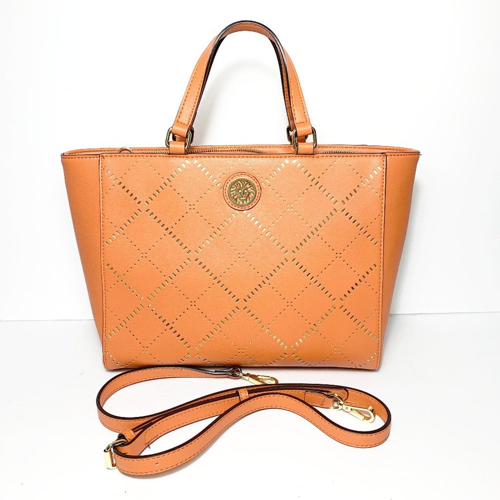 Anne Klein Orange Purse Handbag Bag